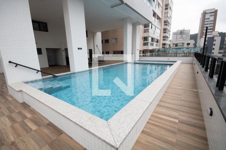 Área comum - Piscina de apartamento para alugar com 2 quartos, 78m² em Canto do Forte, Praia Grande