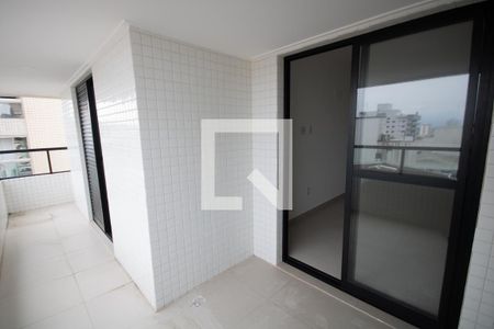 Varanda de apartamento para alugar com 2 quartos, 78m² em Canto do Forte, Praia Grande