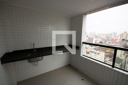 Varanda de apartamento para alugar com 2 quartos, 78m² em Canto do Forte, Praia Grande