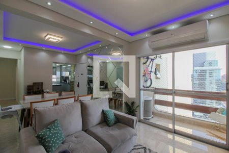 Sala de apartamento à venda com 3 quartos, 100m² em Jardim Barbosa, Guarulhos