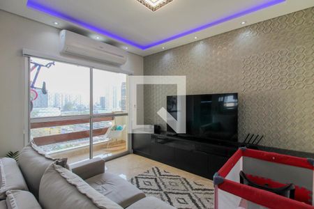 Sala de apartamento à venda com 3 quartos, 100m² em Jardim Barbosa, Guarulhos