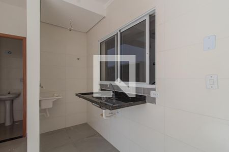 Cozinha e Área de Serviço de apartamento para alugar com 1 quarto, 35m² em Vila Ré, São Paulo