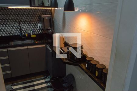 Cozinha de casa de condomínio à venda com 3 quartos, 59m² em Curicica, Rio de Janeiro