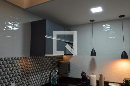 Cozinha de casa de condomínio à venda com 3 quartos, 59m² em Curicica, Rio de Janeiro