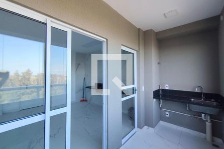 Varanda gourmet de apartamento à venda com 2 quartos, 64m² em Parque Prado, Campinas