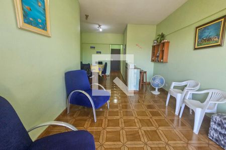 Sala de apartamento para alugar com 2 quartos, 130m² em Jardim Las Palmas, Guarujá