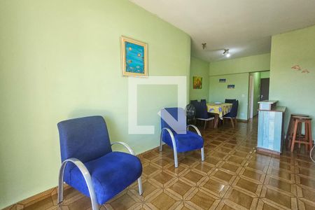 Sala de apartamento para alugar com 2 quartos, 130m² em Jardim Las Palmas, Guarujá