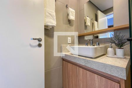 Banheiro de kitnet/studio à venda com 1 quarto, 23m² em Vila Mariana, São Paulo
