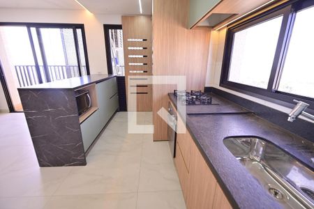 Cozinha de apartamento para alugar com 2 quartos, 80m² em Setor Marista, Goiânia