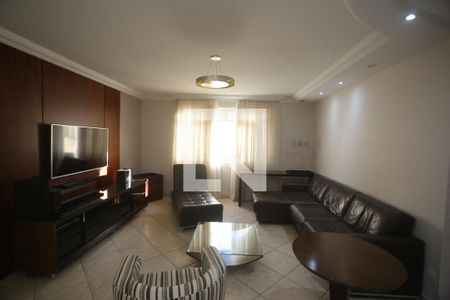 Sala de apartamento à venda com 4 quartos, 140m² em Cidade Jardim, Belo Horizonte