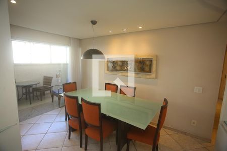Sala de Jantar de apartamento à venda com 4 quartos, 140m² em Cidade Jardim, Belo Horizonte