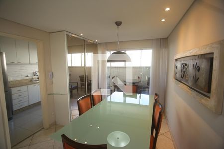 Sala de Jantar de apartamento à venda com 4 quartos, 140m² em Cidade Jardim, Belo Horizonte