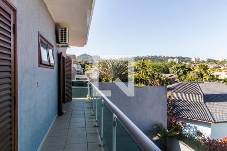 Varanda da Suíte 1 de casa de condomínio à venda com 5 quartos, 420m² em Alphaville, Santana de Parnaíba