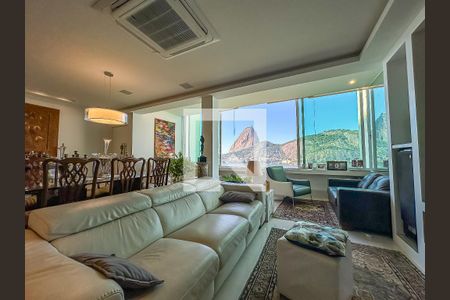 Sala de Estar de apartamento à venda com 3 quartos, 150m² em Flamengo, Rio de Janeiro