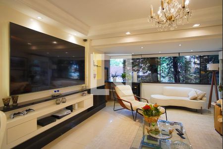 Sala de apartamento à venda com 3 quartos, 122m² em Auxiliadora, Porto Alegre