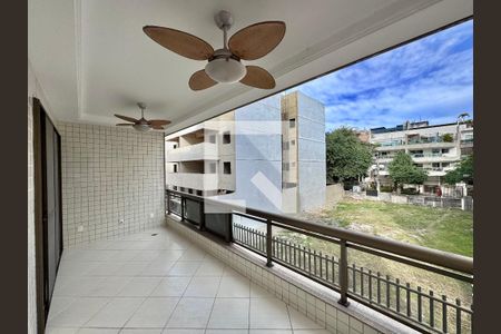 Varanda de apartamento à venda com 3 quartos, 82m² em Recreio dos Bandeirantes, Rio de Janeiro