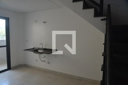 Cozinha de apartamento à venda com 2 quartos, 92m² em Jardim Bela Vista, Santo André