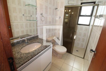 Banheiro da Suíte de apartamento para alugar com 3 quartos, 84m² em Parque Residencial Aquarius, São José dos Campos