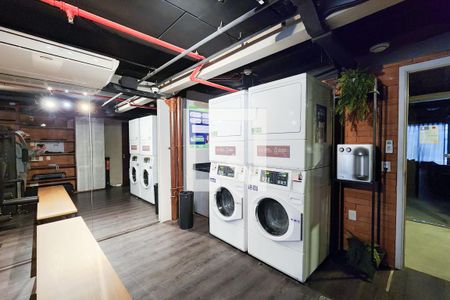 Área comum - Lavanderia de kitnet/studio à venda com 1 quarto, 37m² em Lapa, Rio de Janeiro
