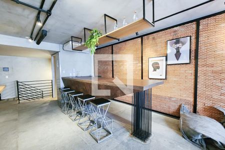 Área comum - Lounge de kitnet/studio à venda com 1 quarto, 37m² em Lapa, Rio de Janeiro