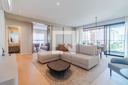 Sala de apartamento para alugar com 3 quartos, 111m² em Sumaré, São Paulo