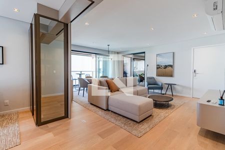 Sala de apartamento para alugar com 3 quartos, 111m² em Sumaré, São Paulo