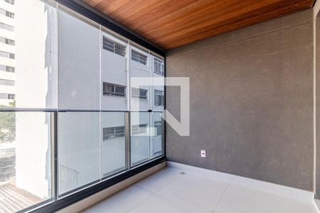 Varanda de apartamento para alugar com 2 quartos, 80m² em Sumaré, São Paulo