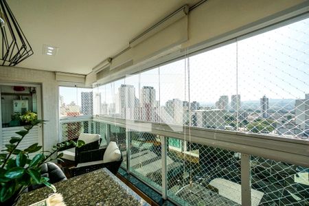 Varanda da Sala de apartamento à venda com 2 quartos, 88m² em Vila Zilda, São Paulo