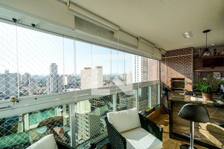 Varanda da Sala de apartamento à venda com 2 quartos, 88m² em Vila Zilda, São Paulo