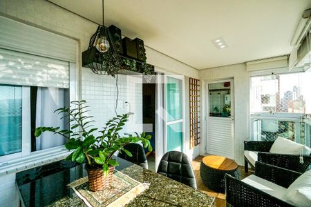 Varanda da Sala de apartamento à venda com 2 quartos, 88m² em Vila Zilda, São Paulo