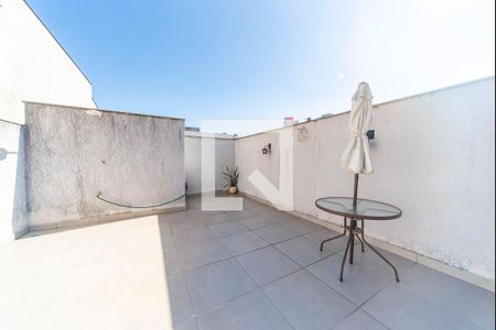 Varanda da Cobertura de apartamento à venda com 2 quartos, 89m² em Vila Eldizia, Santo André