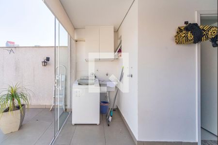 Área de Serviço de apartamento à venda com 2 quartos, 89m² em Vila Eldizia, Santo André