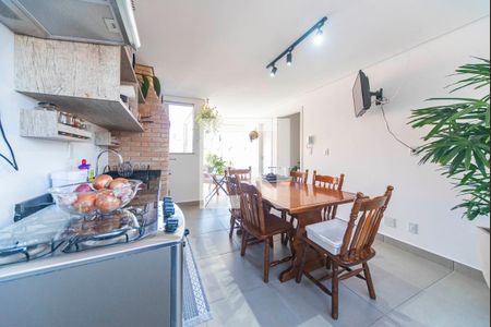 Área Gourmet de apartamento à venda com 2 quartos, 89m² em Vila Eldizia, Santo André