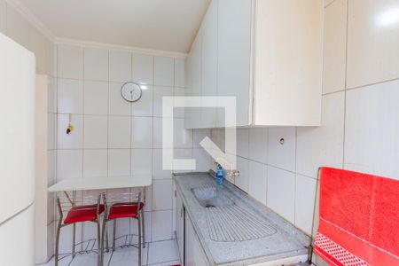 Cozinha e Área de Serviço de apartamento à venda com 2 quartos, 49m² em Parque das Nações, Santo André