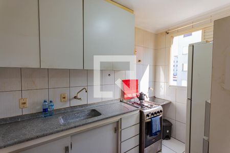 Cozinha e Área de Serviço de apartamento à venda com 2 quartos, 49m² em Parque das Nações, Santo André