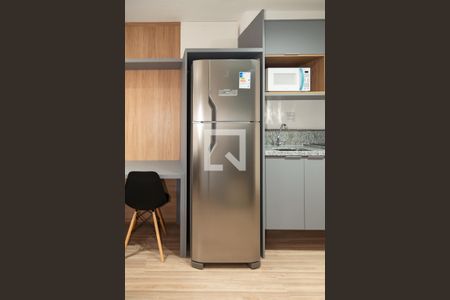 Cozinha de kitnet/studio para alugar com 0 quarto, 24m² em Bela Vista, São Paulo