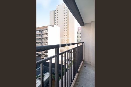 Varanda de kitnet/studio para alugar com 0 quarto, 24m² em Bela Vista, São Paulo