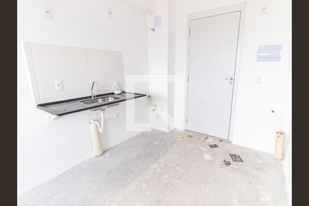 Sala/Cozinha de apartamento à venda com 1 quarto, 26m² em Belenzinho, São Paulo