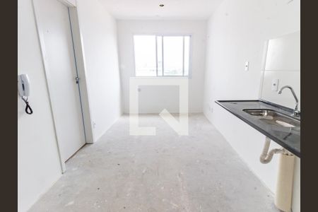 Sala/Cozinha de apartamento à venda com 1 quarto, 26m² em Belenzinho, São Paulo