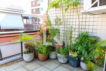 Vista do Quarto Suite da Cobertura de apartamento à venda com 3 quartos, 205m² em Méier, Rio de Janeiro