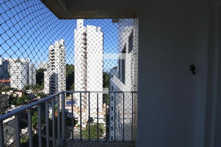 Varanda de apartamento para alugar com 2 quartos, 90m² em Vila Alzira, Guarujá