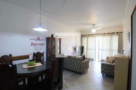 Sala de apartamento para alugar com 2 quartos, 90m² em Vila Alzira, Guarujá