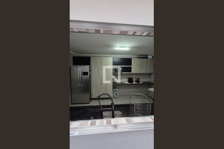 Cozinha de apartamento à venda com 3 quartos, 120m² em Campestre, Santo André