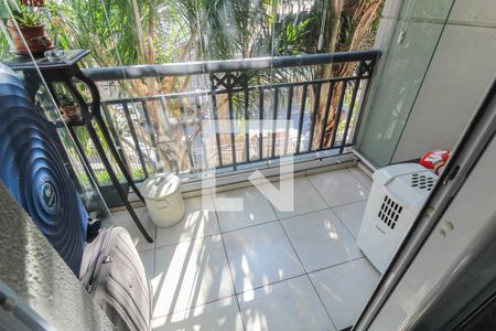 Varanda da Sala de apartamento para alugar com 2 quartos, 52m² em Vila Bela, São Paulo