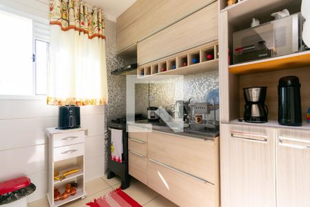Cozinha de apartamento à venda com 2 quartos, 34m² em Vila Antonieta, São Paulo
