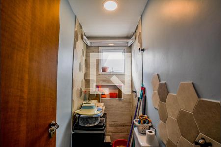 Banheiro Corredor de apartamento à venda com 2 quartos, 50m² em Parque das Nações, Santo André