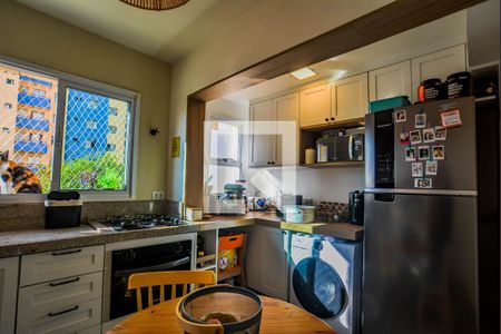 Cozinha e Área de Serviço de apartamento à venda com 2 quartos, 50m² em Parque das Nações, Santo André