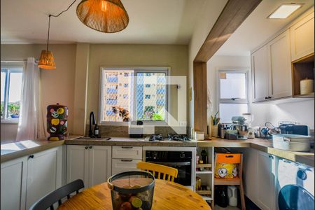 Cozinha e Área de Serviço de apartamento à venda com 2 quartos, 50m² em Parque das Nações, Santo André