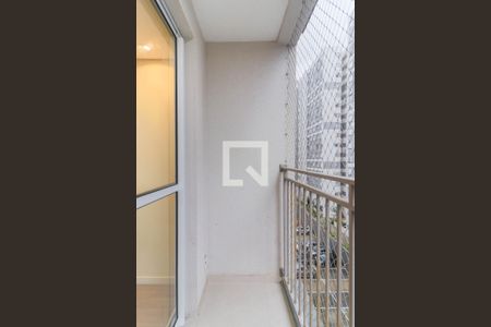 Varanda da Sala de apartamento à venda com 2 quartos, 42m² em Santo Amaro, São Paulo