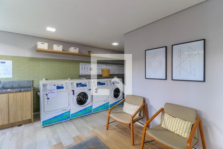 Área comum - Lavanderia de apartamento à venda com 2 quartos, 42m² em Santo Amaro, São Paulo